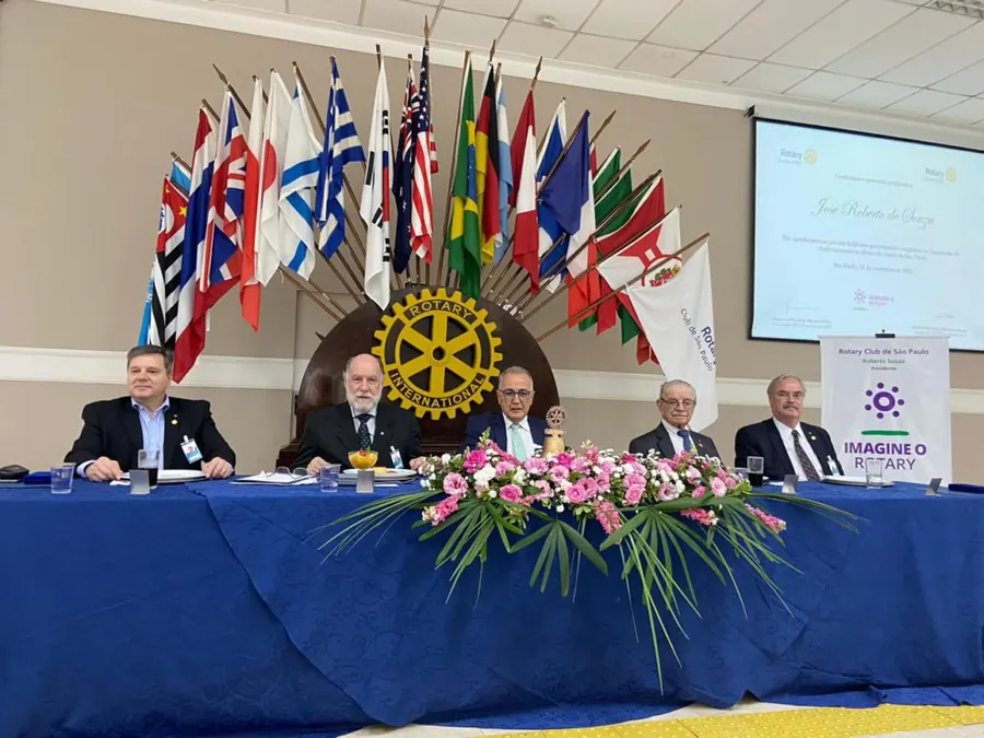 Foto do repositório histórico do Rotary Clube de São Paulo (2025)