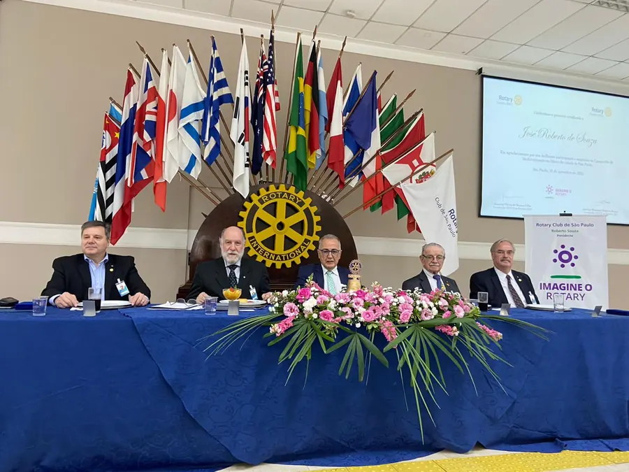 Foto do repositório histórico do Rotary Clube de São Paulo (2025)