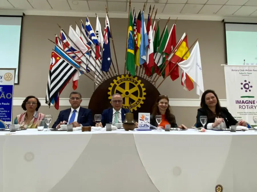 Foto do repositório histórico do Rotary Clube de São Paulo (2025)