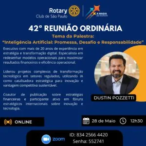 Foto do repositório histórico do Rotary Clube de São Paulo (2025)