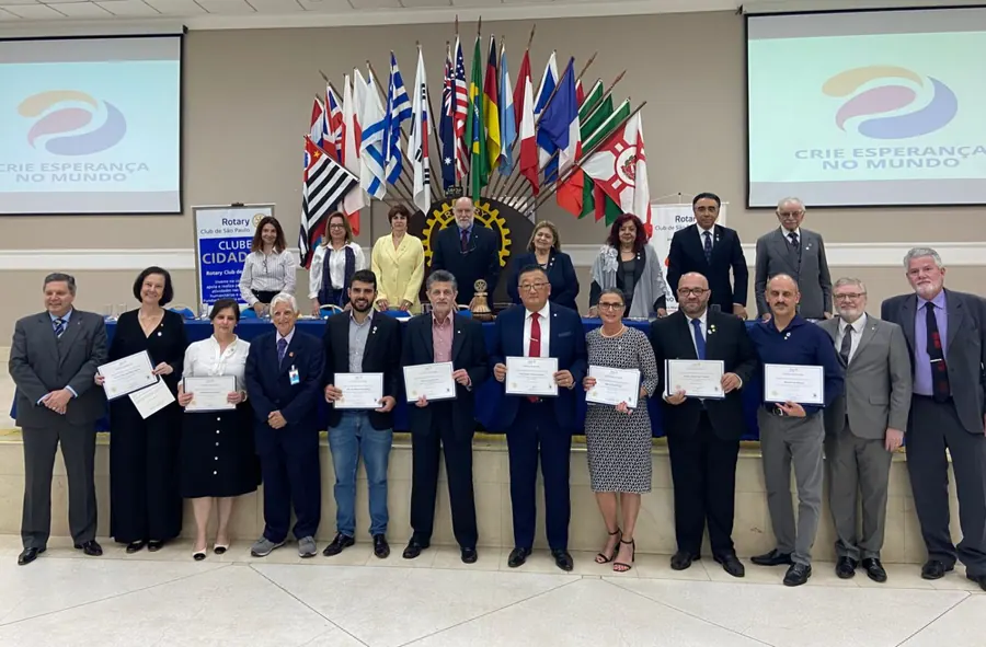 Foto do repositório histórico do Rotary Clube de São Paulo (2025)