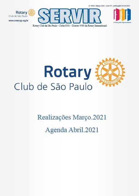 Foto do repositório histórico do Rotary Clube de São Paulo (2025)