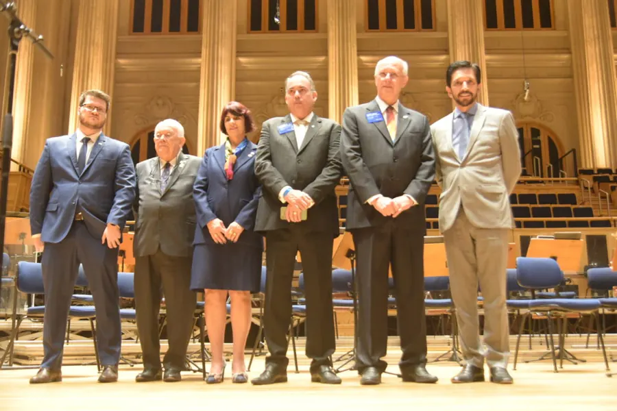Foto do repositório histórico do Rotary Clube de São Paulo (2025)