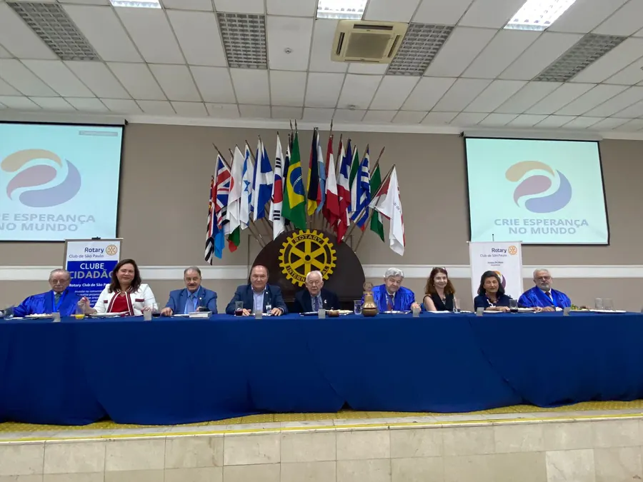 Foto do repositório histórico do Rotary Clube de São Paulo (2025)