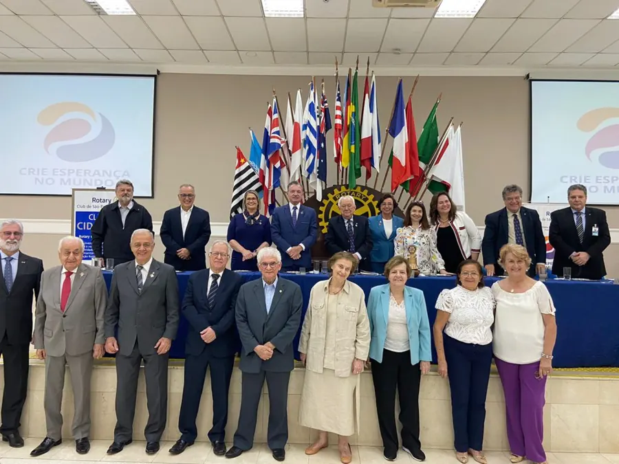 Foto do repositório histórico do Rotary Clube de São Paulo (2025)