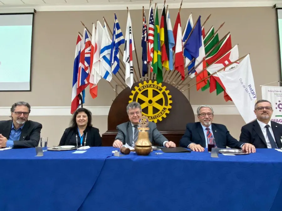 Foto do repositório histórico do Rotary Clube de São Paulo (2025)