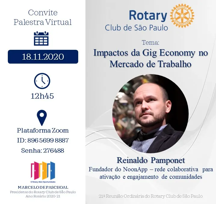Foto do repositório histórico do Rotary Clube de São Paulo (2025)