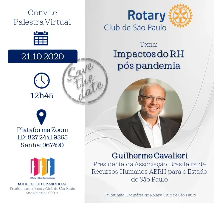 Foto do repositório histórico do Rotary Clube de São Paulo (2025)
