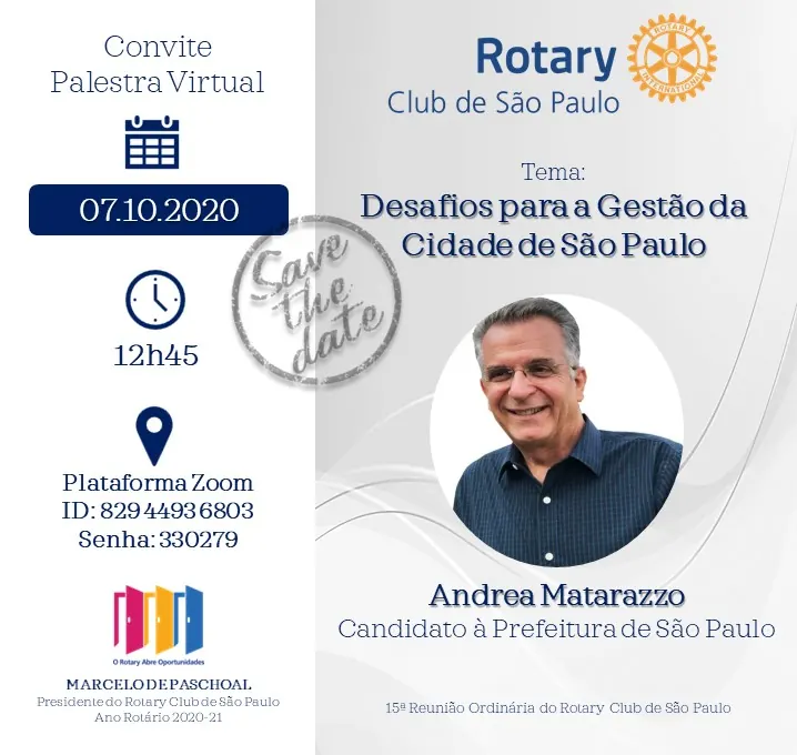 Foto do repositório histórico do Rotary Clube de São Paulo (2025)