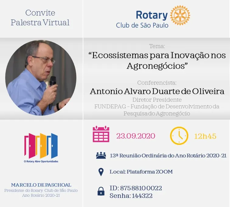Foto do repositório histórico do Rotary Clube de São Paulo (2025)