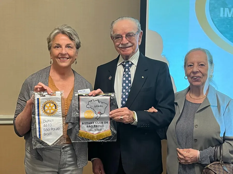 Foto do repositório histórico do Rotary Clube de São Paulo (2025)