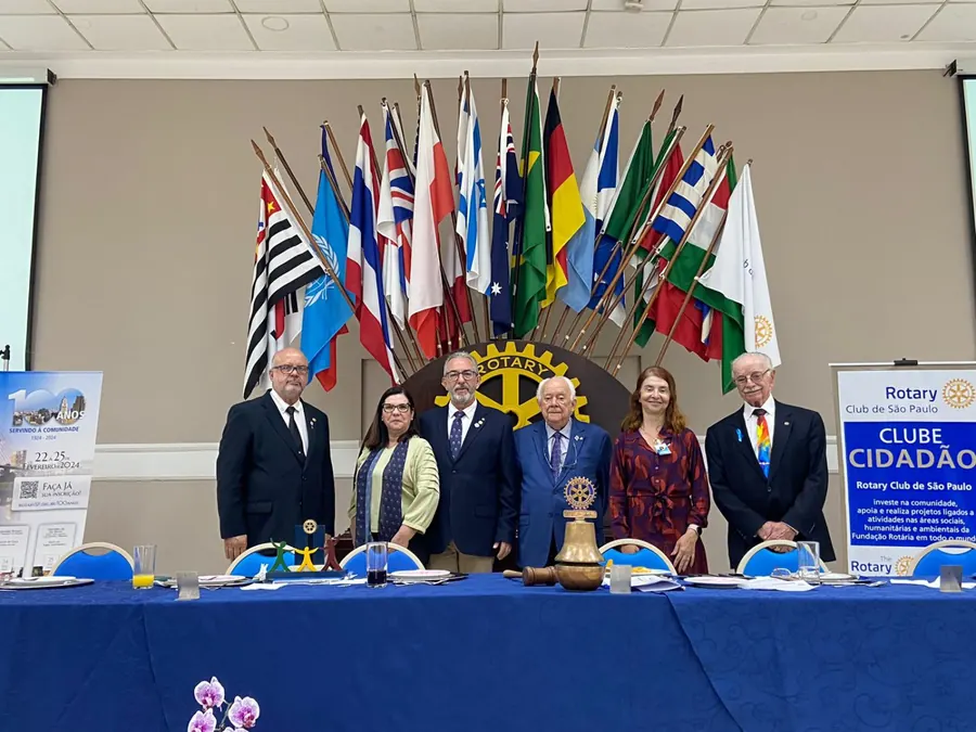 Foto do repositório histórico do Rotary Clube de São Paulo (2025)