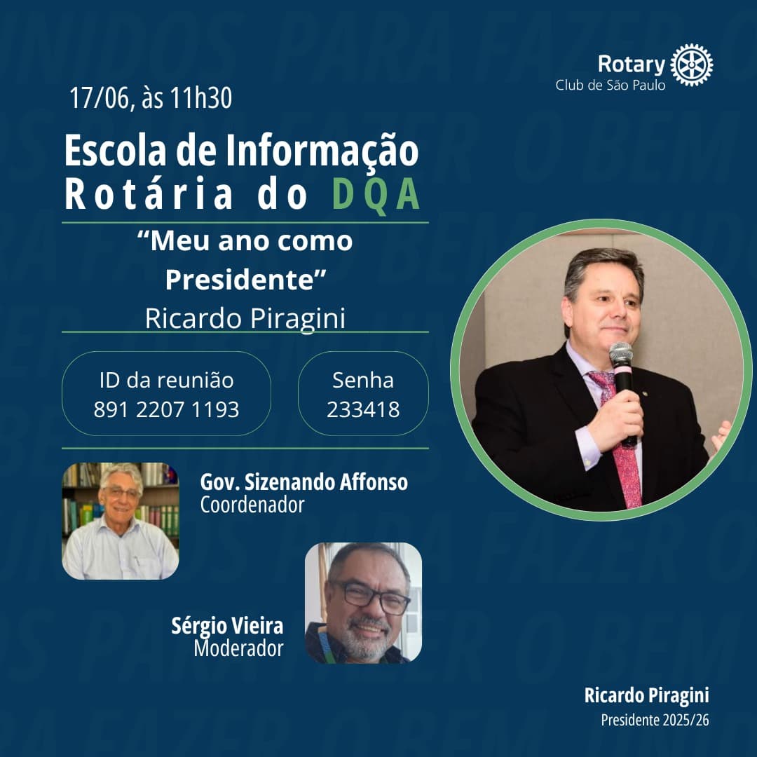 Imagem do registro: Convite - Meu ano como Presidente