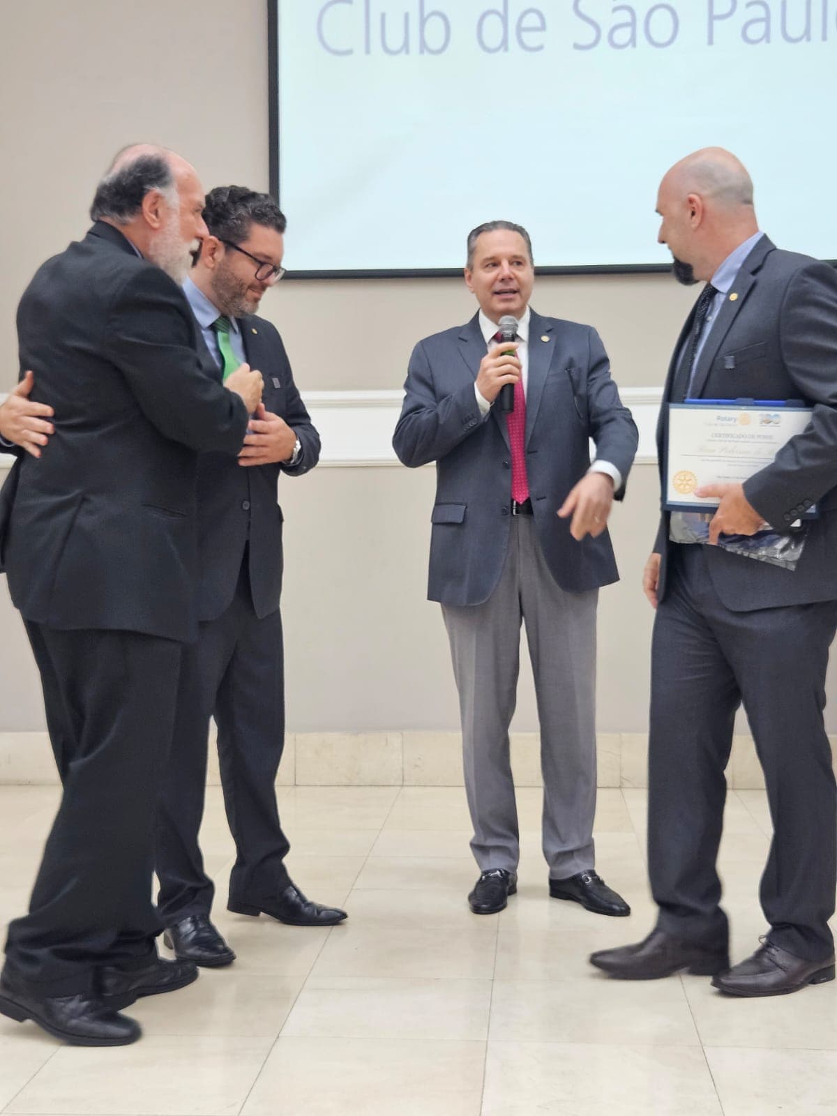 Registro fotográfico da gestão 2025/2026 do Rotary Clube de São Paulo