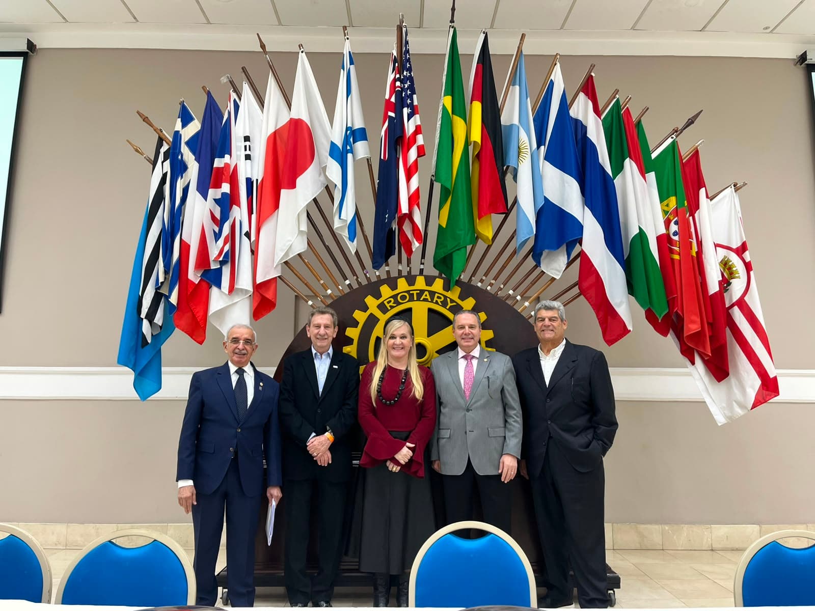 Registro fotográfico da gestão 2025/2026 do Rotary Clube de São Paulo