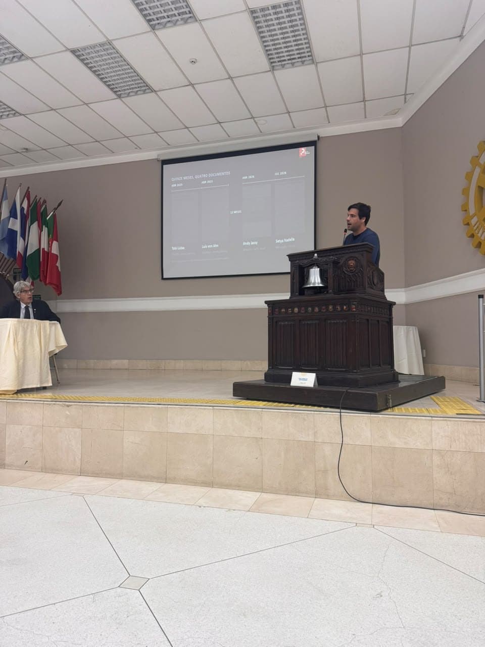Reunião Conjunta Palestra IA de 12 de agosto de 2026, com Paulo Crepaldi no Rotary Clube de São Paulo