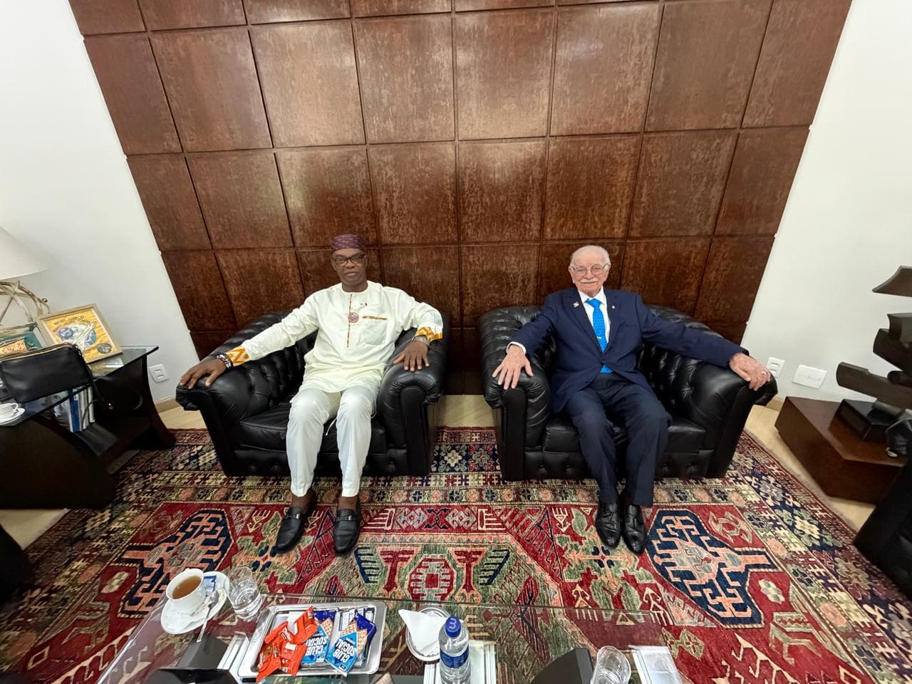 Visita ao Brasil do Presidente do Rotary Clube Internacional, Sr. Olayinka Babalola, no Rotary Clube de São Paulo