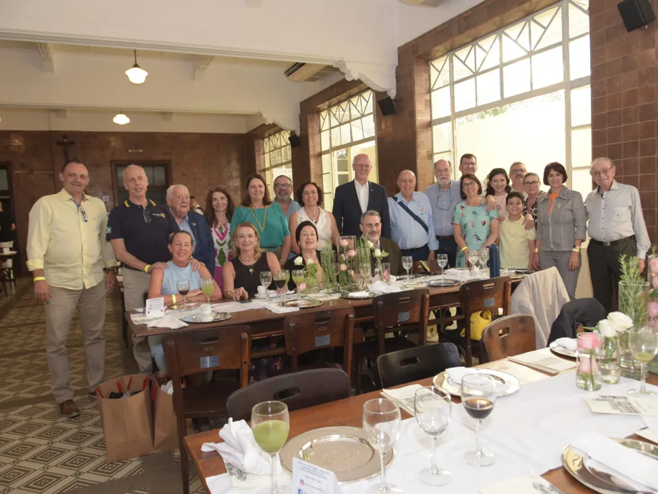 Missa no Mosteiro São Bento - Memória no acervo do Rotary Clube de São Paulo