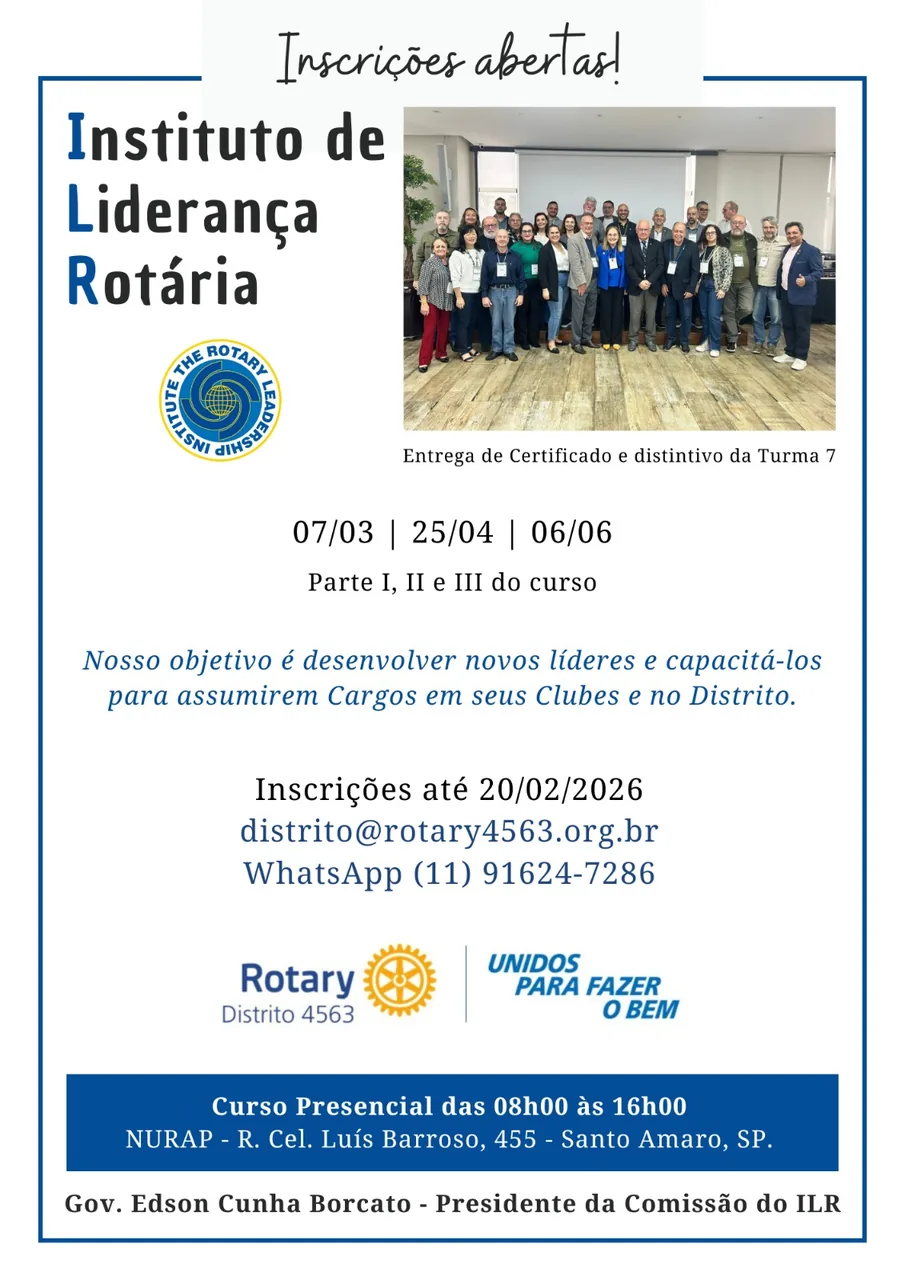 24ª edição do BIS está no ar! - Rotary Clube de São Paulo