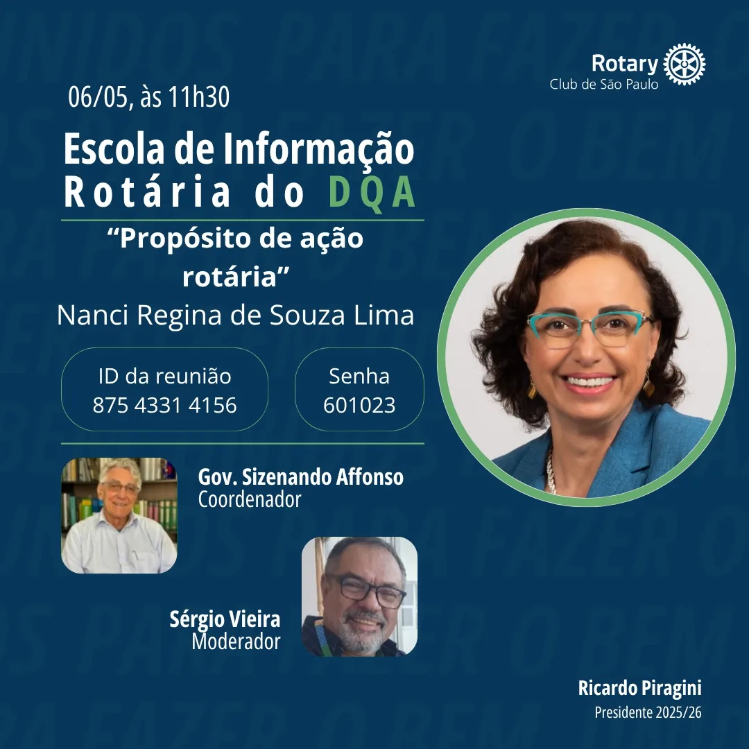 17ª Escola de informação rotária - Rotary Clube de São Paulo